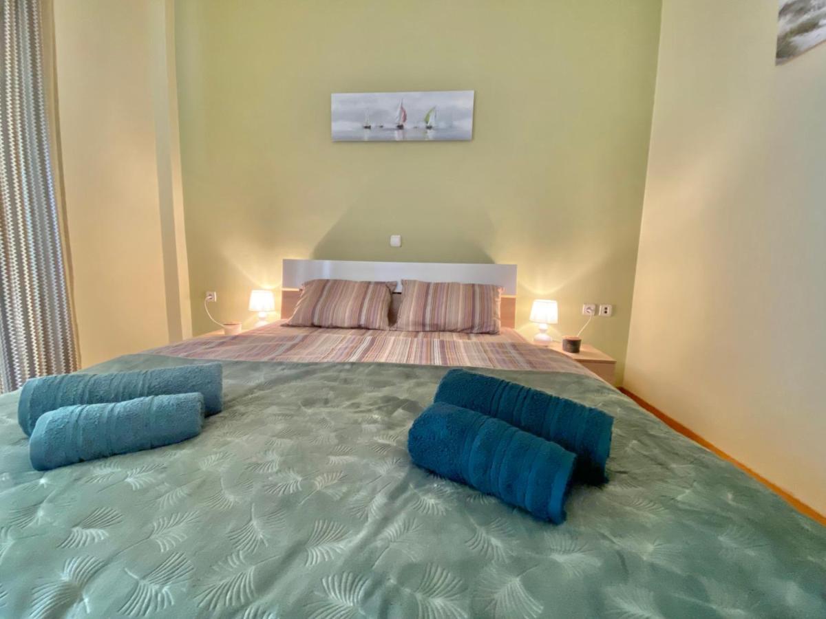 George & Nia Apartment - Central Kavala With Panoramic Terrace View エクステリア 写真