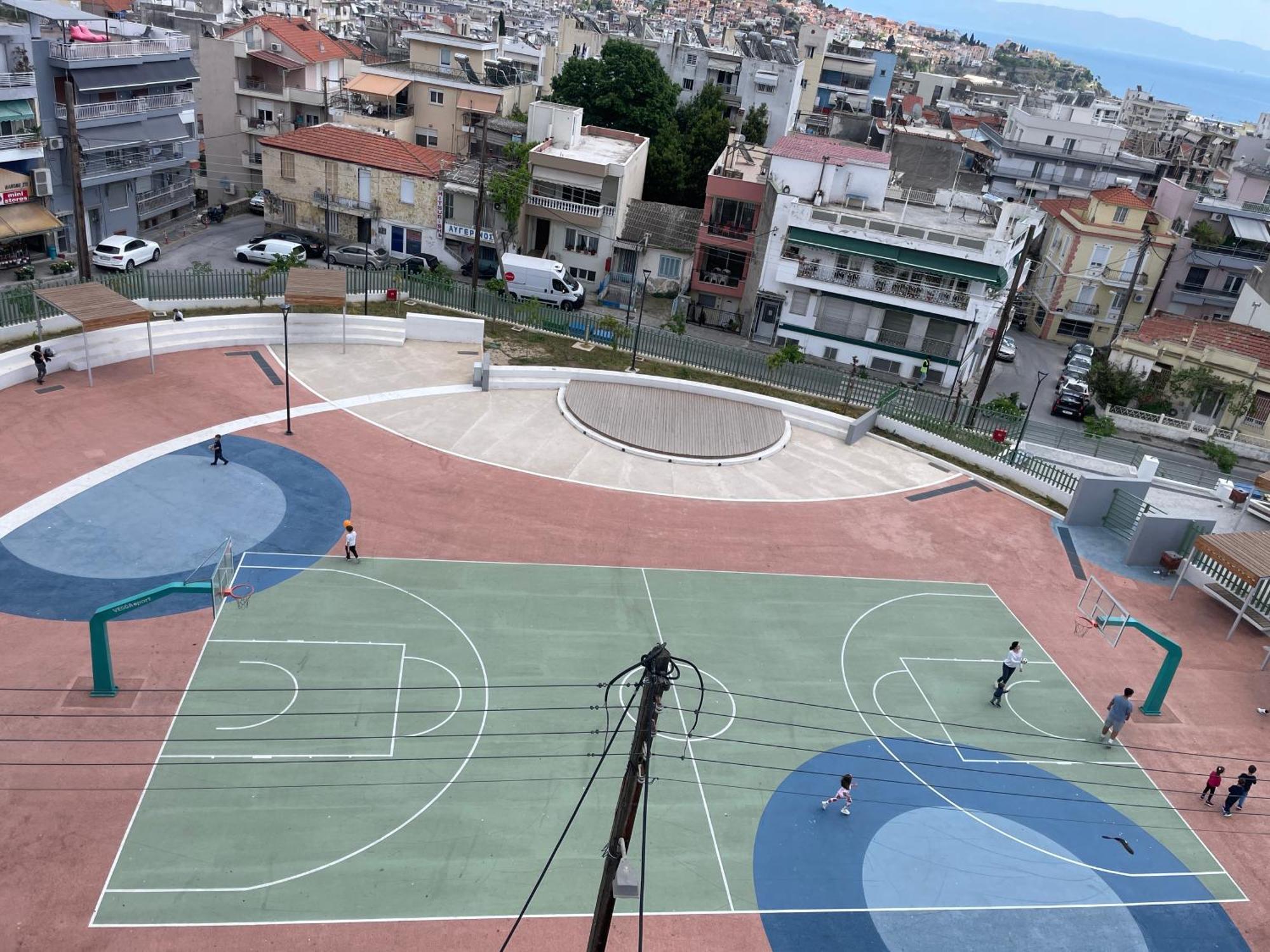 George & Nia Apartment - Central Kavala With Panoramic Terrace View エクステリア 写真